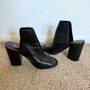 Steve Madden Black Women's Ankle Boots